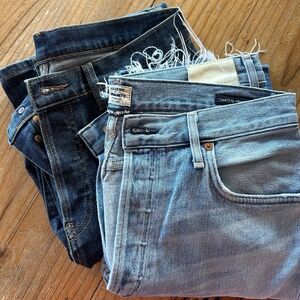 Denim jeans women size 29 set of 2: Citizens of Humanity and 6397